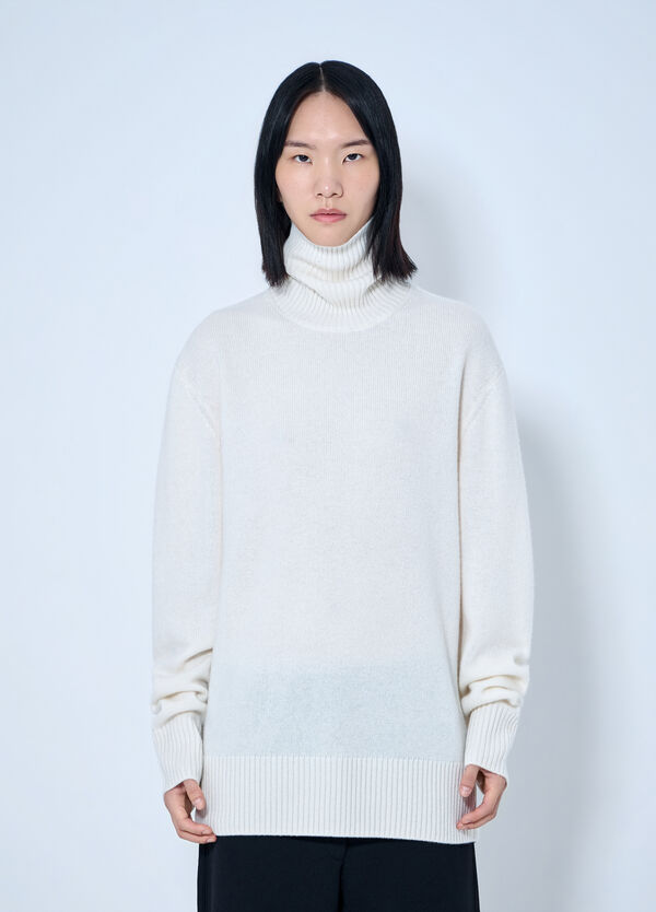Toteme Cashmere Turtleneck Cream tot0265062